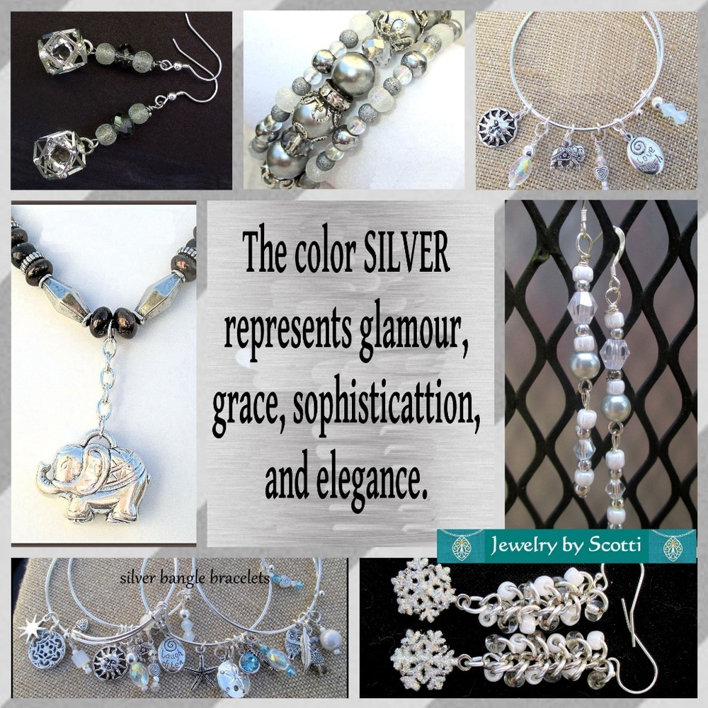 Handcrafted Silver Bracelets, Necklaces, Earrings